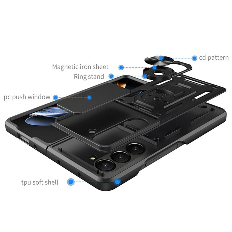کاور اسپارتان مدل Defender Armor Strap مناسب برای گوشی موبایل سامسونگ Galaxy Z Fold 6 به همراه بند