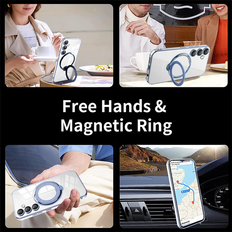 کاور موکولو مدل Ring Stand Strap مناسب برای گوشی موبایل سامسونگ Galaxy S24 به همراه بند