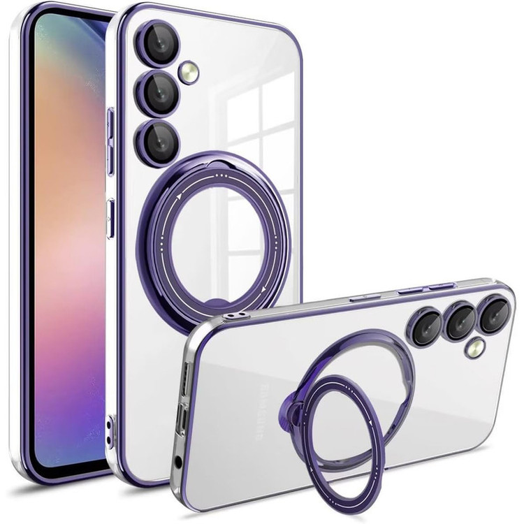 کاور موکولو مدل Ring Stand Strap مناسب برای گوشی موبایل سامسونگ Galaxy S24 به همراه بند