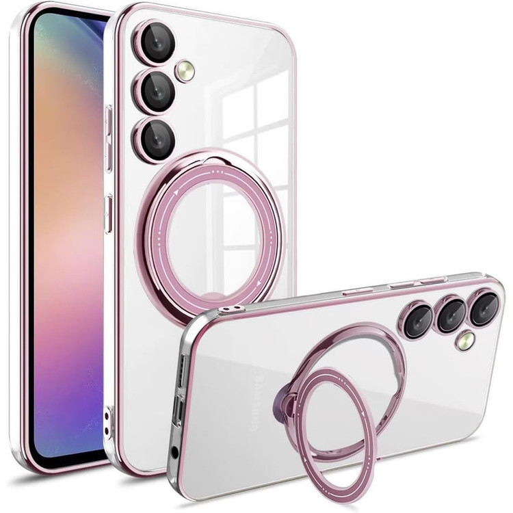 کاور موکولو مدل Ring Stand Strap مناسب برای گوشی موبایل سامسونگ Galaxy S24 به همراه بند