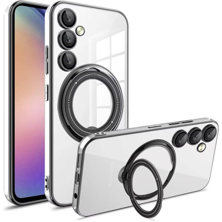 کاور موکولو مدل Ring Stand Strap مناسب برای گوشی موبایل سامسونگ Galaxy S24 به همراه بند