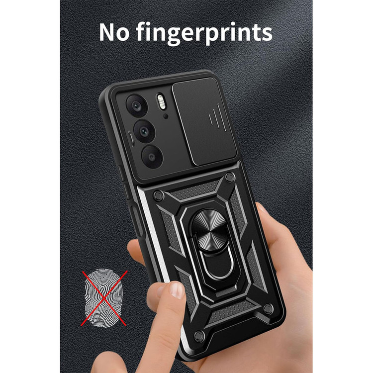کاور اسپارتان مدل Defender Armor Strap مناسب برای گوشی موبایل ریلمی Realme C75 به همراه بندآویز