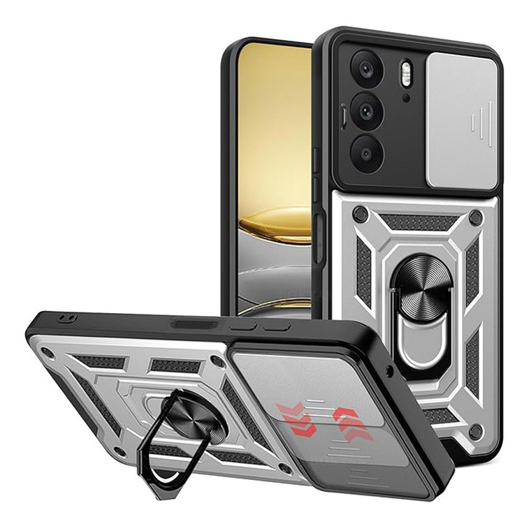 کاور اسپارتان مدل Defender Armor Strap مناسب برای گوشی موبایل ریلمی Realme C75 به همراه بندآویز