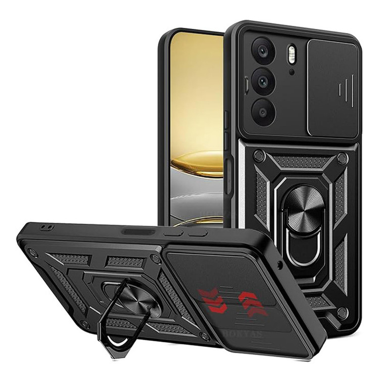 کاور اسپارتان مدل Defender Armor Strap مناسب برای گوشی موبایل ریلمی Realme C75 به همراه بندآویز