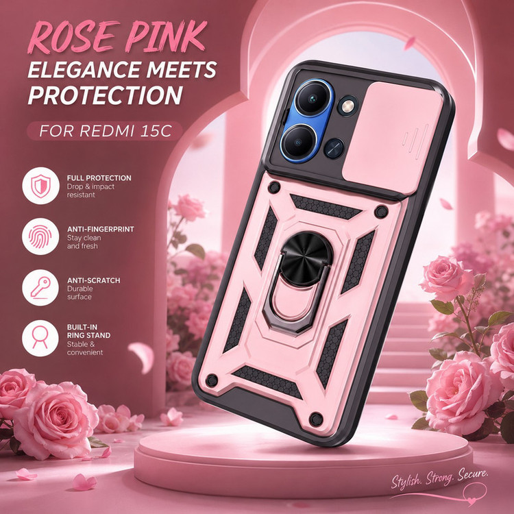 کاور گاردتک اساک مدل Defender Armor مناسب برای گوشی موبایل شیائومی Redmi 15C