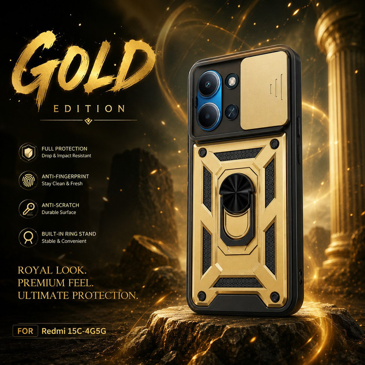 کاور گاردتک اساک مدل Defender Armor مناسب برای گوشی موبایل شیائومی Redmi 15C