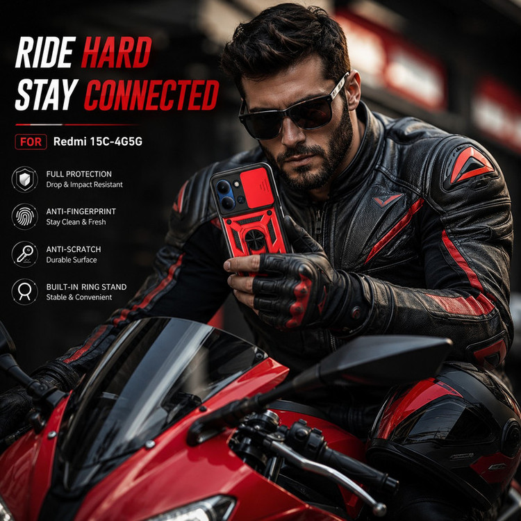 کاور گاردتک اساک مدل Defender Armor مناسب برای گوشی موبایل شیائومی Redmi 15C