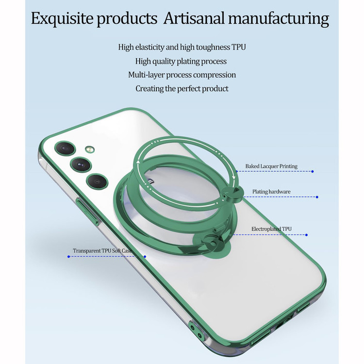 کاور اسپارتان مدل Ring Stand Strap مناسب برای گوشی موبایل سامسونگ Galaxy A16 4G / A16 5Gبه همراه بند