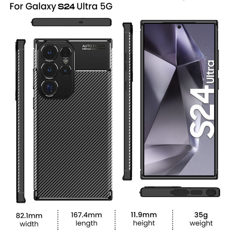 کاور سامورایی مدل AF مناسب برای گوشی موبایل سامسونگ Galaxy S24 Ultra