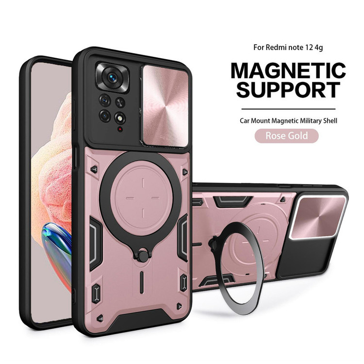 کاور اسپارتان مدل Magnet Ring مناسب برای گوشی موبایل شیائومی Redmi Note 12 Pro 4G