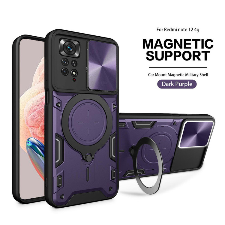 کاور اسپارتان مدل Magnet Ring مناسب برای گوشی موبایل شیائومی Redmi Note 12 Pro 4G