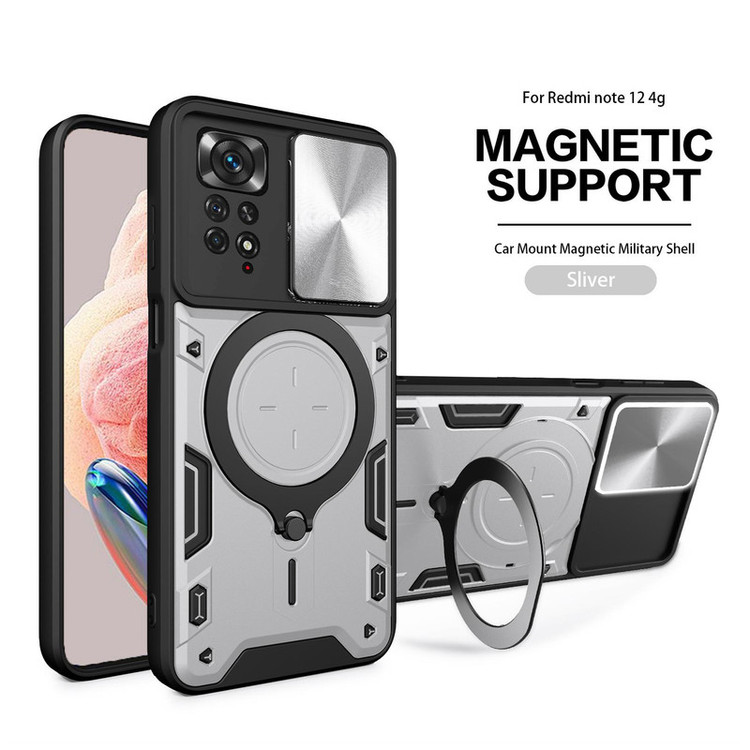 کاور اسپارتان مدل Magnet Ring مناسب برای گوشی موبایل شیائومی Redmi Note 12 Pro 4G