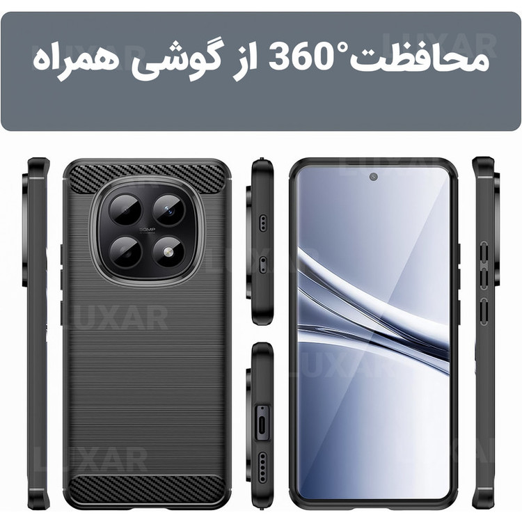 کاور لوکسار مدل note15 _LS مناسب برای گوشی موبایل شیائومی Note 15 5G