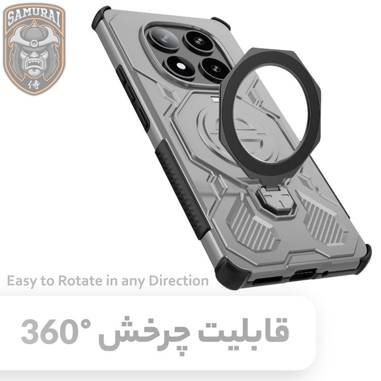 کاور سامورایی مدل Torin مناسب برای گوشی موبایل شیائومی Redmi Note 14 Pro 5G
