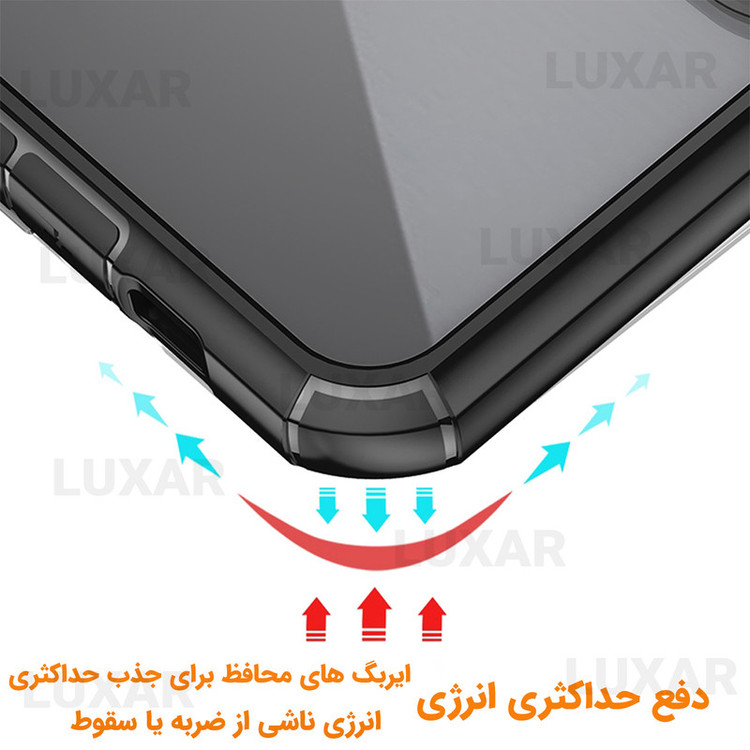 کاور لوکسار مدل a70 -Salt مناسب برای گوشی موبایل سامسونگ Galaxy A70