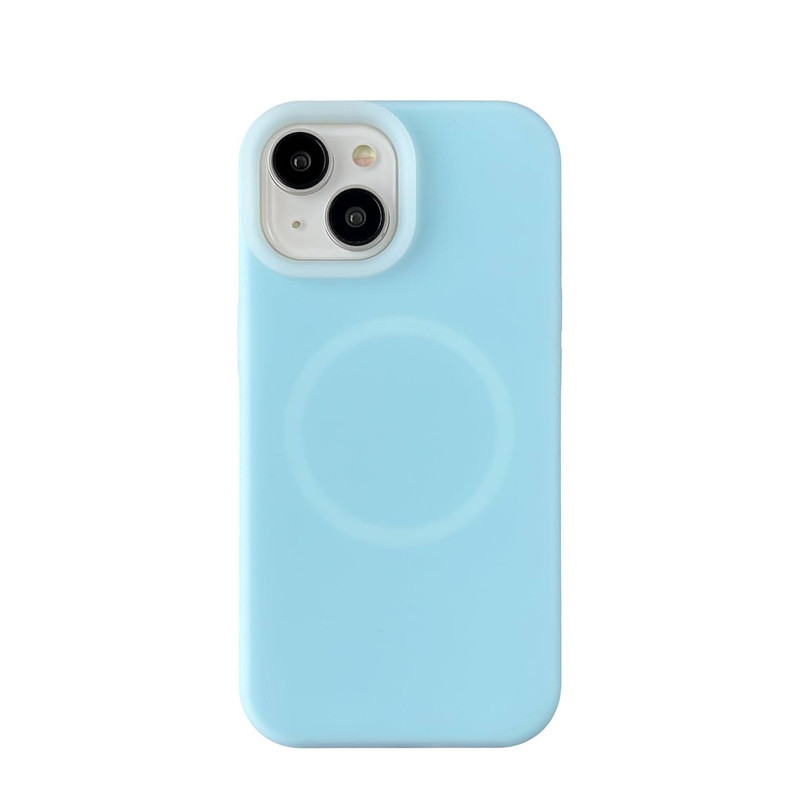کاور طرح سیلیکون پاک کنی مگ سیف دار مناسب برای گوشی موبایل اپل IPHONE 13/14/15