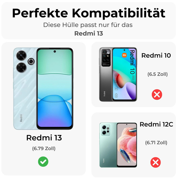کاور اسپارتان مدل Defender Armor Strap مناسب برای گوشی موبایل شیائومی Redmi 13X/ Redmi 13 5G/ Poco M6 4G به همراه بندآویز