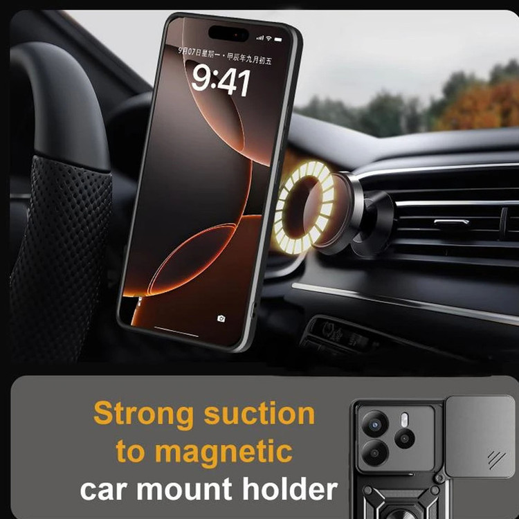 کاور اسپارتان مدل Defender Armor مناسب برای گوشی موبایل شیائومی Redmi Note 14 4G به همراه بندآویز و پاپ سوکت