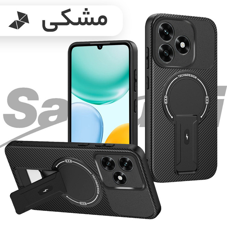 کاور سامورایی مدل Carbon Stand مناسب برای گوشی موبایل آنر X5c / X5c Plus / Play 10A