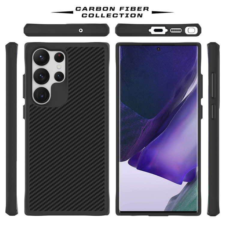 کاور سامورایی مدل Carbon Fiber مناسب برای گوشی موبایل سامسونگ Galaxy S23 Ultra