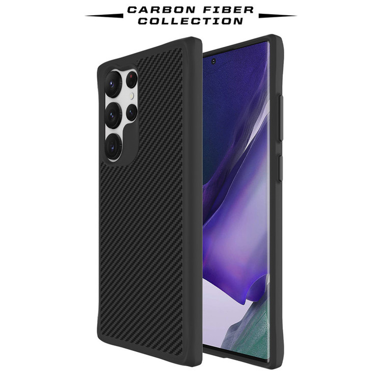 کاور سامورایی مدل Carbon Fiber مناسب برای گوشی موبایل سامسونگ Galaxy S23 Ultra