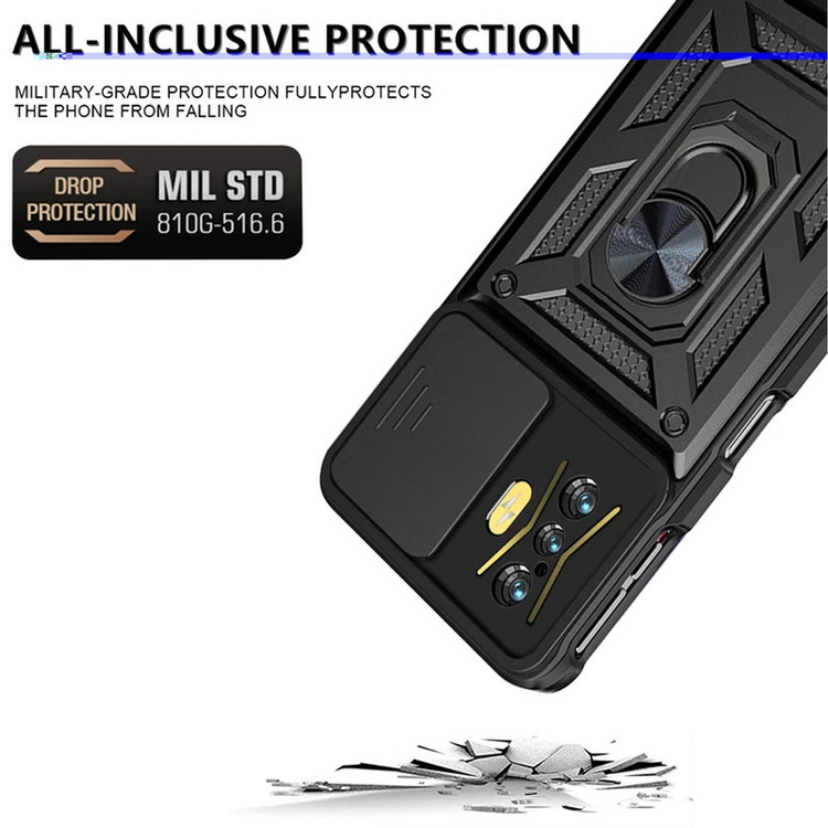 کاور گاردتک اساک مدل Dcamp2 Strap مناسب برای گوشی موبایل شیائومی Poco F4 GT/ K50 Gaming به همراه بند