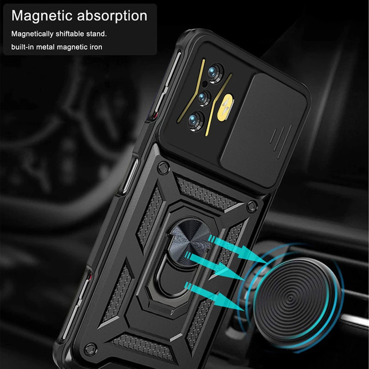 کاور گاردتک اساک مدل Dcamp2 Strap مناسب برای گوشی موبایل شیائومی Poco F4 GT/ K50 Gaming به همراه بند
