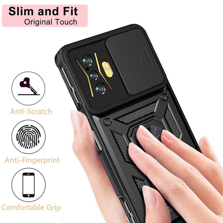 کاور گاردتک اساک مدل Dcamp2 Strap مناسب برای گوشی موبایل شیائومی Poco F4 GT/ K50 Gaming به همراه بند