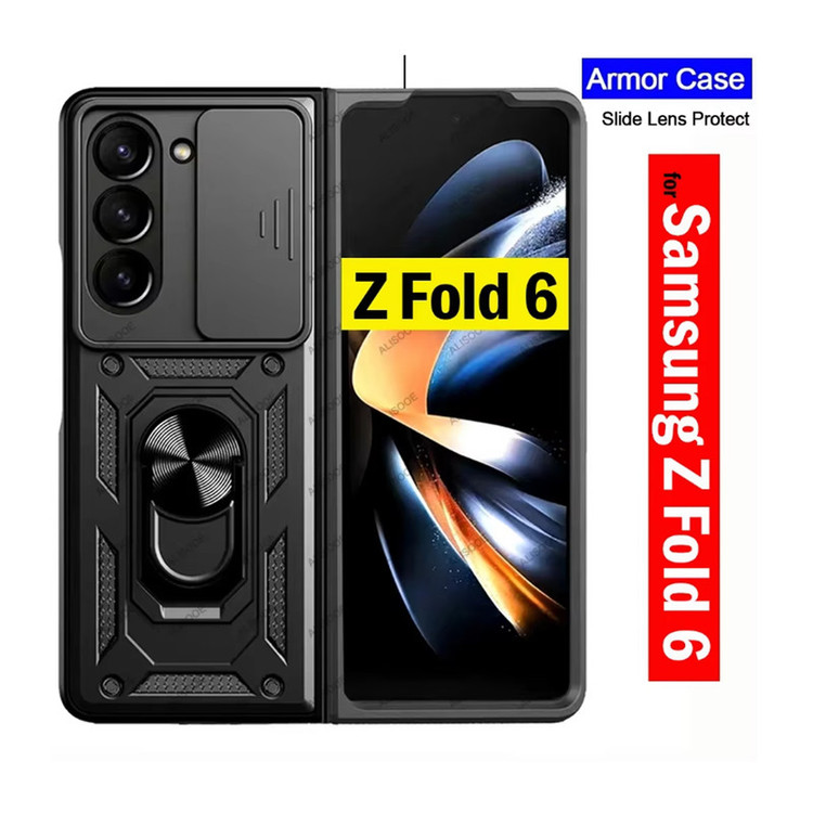 کاور اسپارتان مدل Defender Armor Strap مناسب برای گوشی موبایل سامسونگ Galaxy Z Fold 5 به همراه بند