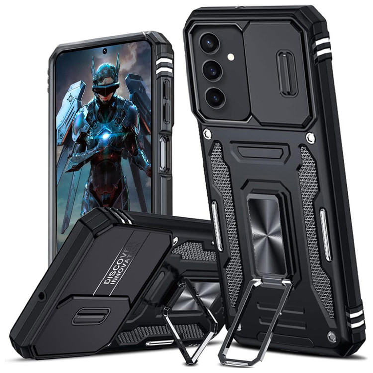 کاور بادی قاب مدل camshield Pro_S24FE مناسب برای گوشی موبایل سامسونگ Galaxy S24 FE
