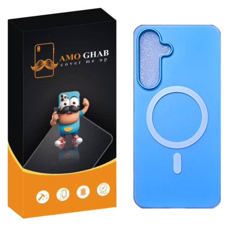 کاور عمو قاب مدل سیلیکونی پاستیلی مناسب برای گوشی موبایل سامسونگ Galaxy S25 FE