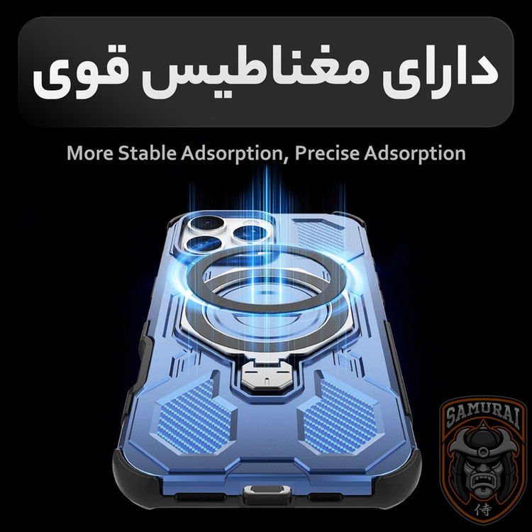 کاور سامورایی مدل Torin مناسب برای گوشی موبایل سامسونگ Galaxy A56 / A36