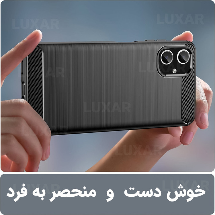 کاور لوکسار مدل a06 -LS مناسب برای گوشی موبایل سامسونگ Galaxy A06