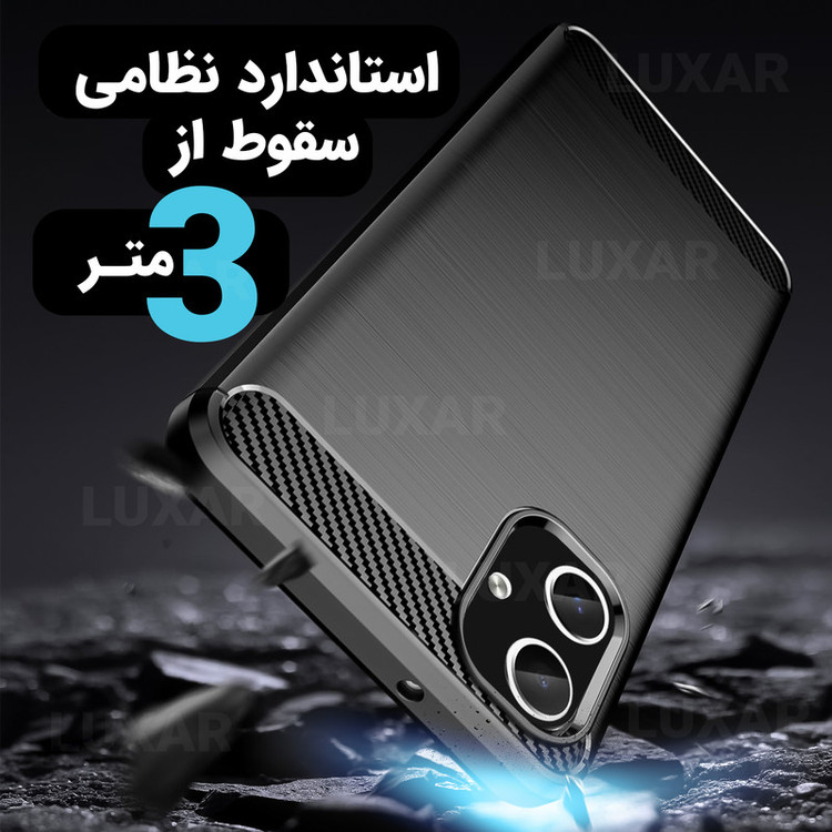 کاور لوکسار مدل a06 -LS مناسب برای گوشی موبایل سامسونگ Galaxy A06