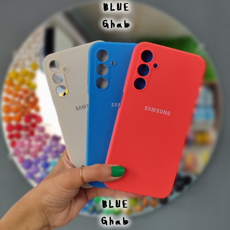 کاور بلو قاب مدل سیلیکونی ORGi کد O42 مناسب برای گوشی موبایل سامسونگ Galaxy A35