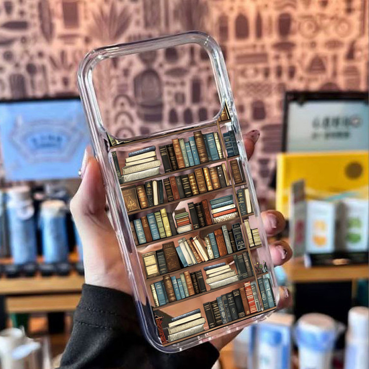 کاور طرح Library مناسب برای گوشی موبایل اپل IPhone 17 Pro Max
