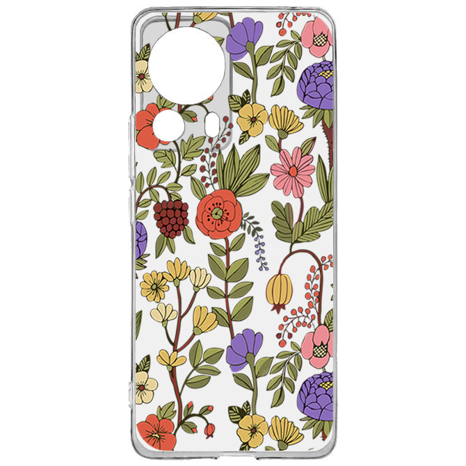 کاور طرح Tiny Flower مناسب برای گوشی موبایل شیائومی Mi 13 Lite