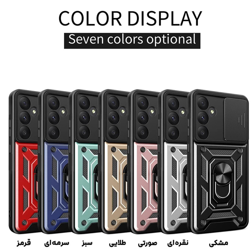 کاور اسپارتان مدل Defender Armor Apple Strap مناسب برای گوشی موبایل سامسونگ Galaxy A26 به همراه بندآویز
