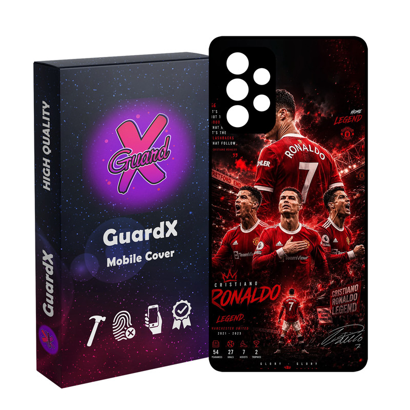 کاور گارد ایکس طرح Ronaldo مدل 11091 مناسب برای گوشی موبایل سامسونگ Galaxy A52/A52S