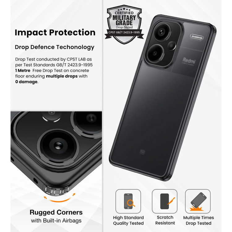 کاور سامورایی مدل Specter مناسب برای گوشی موبایل شیائومی Redmi Note 13 Pro Plus