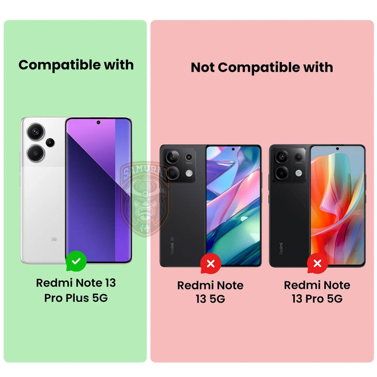 کاور سامورایی مدل Specter مناسب برای گوشی موبایل شیائومی Redmi Note 13 Pro Plus