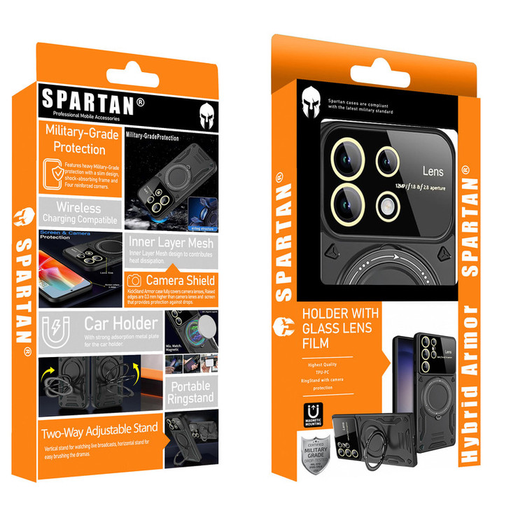 کاور اسپارتان مدل Hybrid Armor Strap مناسب برای گوشی موبایل شیائومی Redmi Note 13 4G به همراه بند
