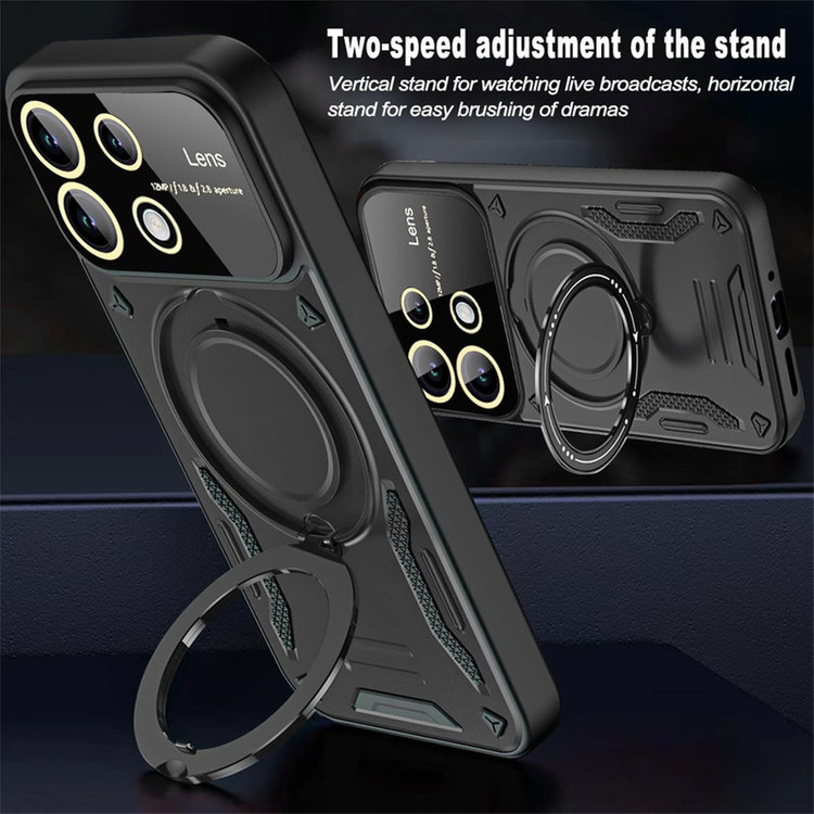 کاور اسپارتان مدل Hybrid Armor Strap مناسب برای گوشی موبایل شیائومی Redmi Note 13 4G به همراه بند