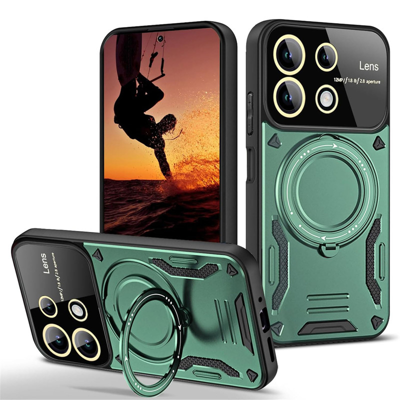 کاور اسپارتان مدل Hybrid Armor Strap مناسب برای گوشی موبایل شیائومی Redmi Note 13 4G به همراه بند