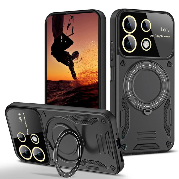 کاور اسپارتان مدل Hybrid Armor Strap مناسب برای گوشی موبایل شیائومی Redmi Note 13 4G به همراه بند