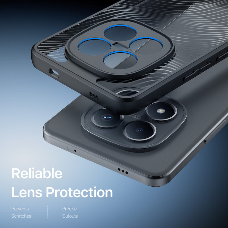 کاور بادیگارد مدل Wave مناسب برای گوشی موبایل شیائومی Redmi Note 15 Pro 4G