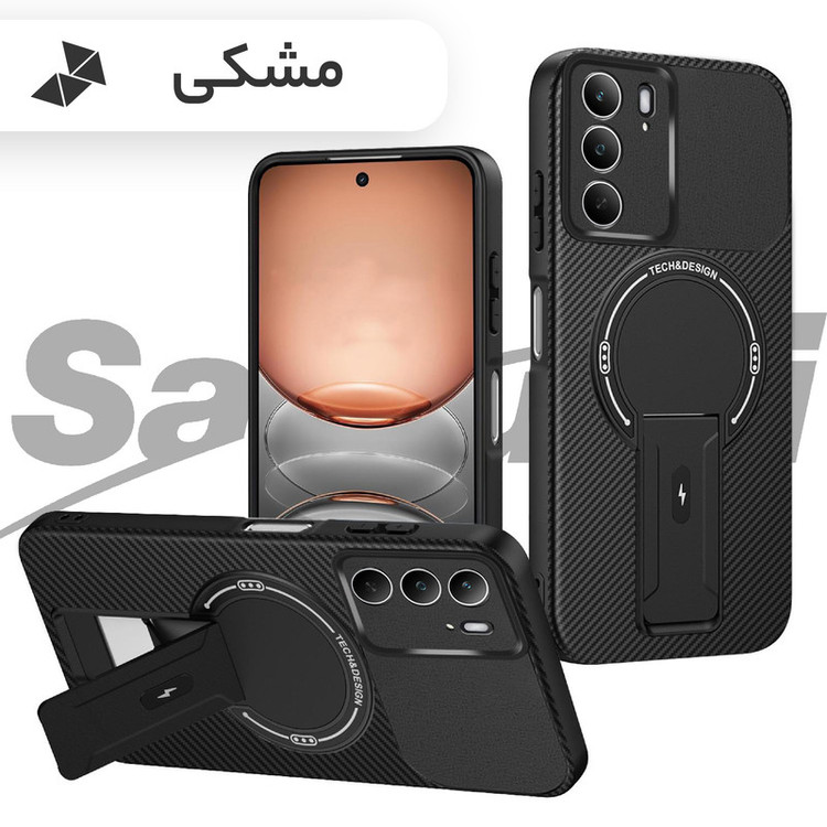 کاور سامورایی مدل Carbon Stand مناسب برای گوشی موبایل ریلمی C75 4G