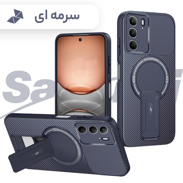 کاور سامورایی مدل Carbon Stand مناسب برای گوشی موبایل ریلمی C75 4G