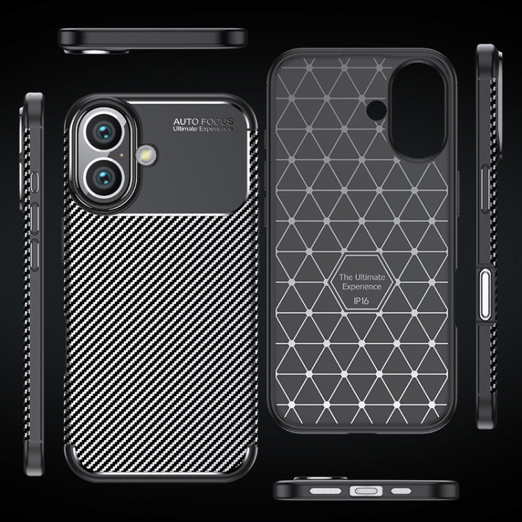 کاور بادی قاب مدل 2 Carbon Fiber مناسب برای گوشی موبایل اپل Iphone 16