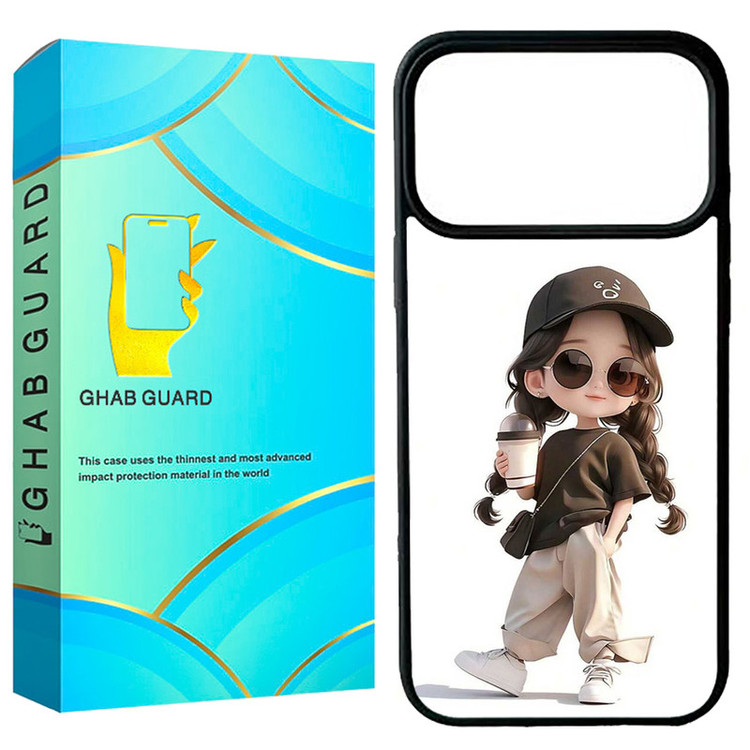 کاور قاب گارد طرح دختر مدل G17PM مناسب برای گوشی موبایل اپل iPhone 17 Pro Max